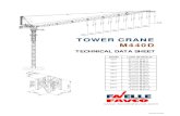 TOWER CRANE M440D - Crane Sales | Crane 4) Tower Cranes/Tower Crane Specs/M440D... · tower crane m440d