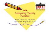 Designing Twisty Puzzles Designing Twisty Puzzles