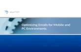 Designing Emails For Mobile & PC Environments