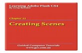 Learning Adobe Flash CS4 - Scenes