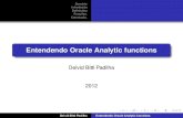 Oracle SQL Analytics