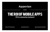 The ROI of Mobile Apps