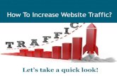 How to Increase Your Website Traffic?