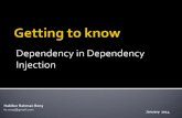 Dependency in Dependency Injection