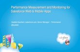 Performance Measurement and Monitoring for Salesforce Web & Mobile Apps
