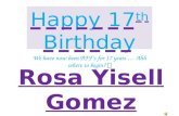 Best Friend, Happy Birthday Rosa Yisell Gomez