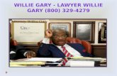 Willie Gary Attorney - Lawyer Willie Gary (800) 329-4279