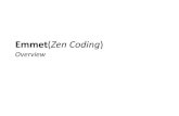 Emmet(zen coding)