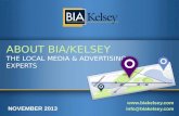 About BIA/Kelsey, the Local Media and Advertising Experts
