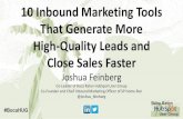 10 Inbound Marketing Tools That Generate More High-Quality Leads and Close Sales Faster