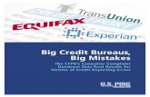 Big Credit Bureaus, Big Mistakes: The CFPB's Consumer Complaint
