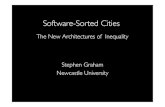 Software-sorted cities
