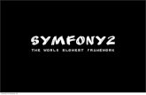 Symfony2: the world slowest framework