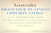 The Winning Guide to Becoming a Successful Franchise Business Owner in Australia