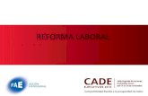 Reforma laboral: Cade 2010