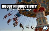Boost Productivity At Work This Summer