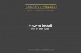 How to install ... Adobe Contribute CS4 Adobe Dev. entral CS4 Adobe Illustrator CS4 Adobe Illu. CS4