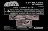Published 789302 PART'S MANUAL ... Model No. Decal, MBX 72 Model No. Decal, MBX 84 Model No. Decal,