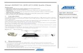 AVR32716: AVR UC3 USB Audio Class