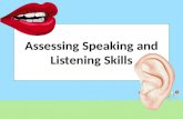 Assessing Speaking and Listening Skills