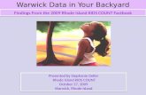 Warwick 2009 Data in Your Backyard Presentation